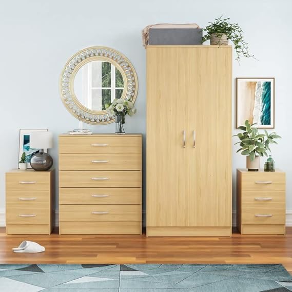 Wardrobe Set With Drawers