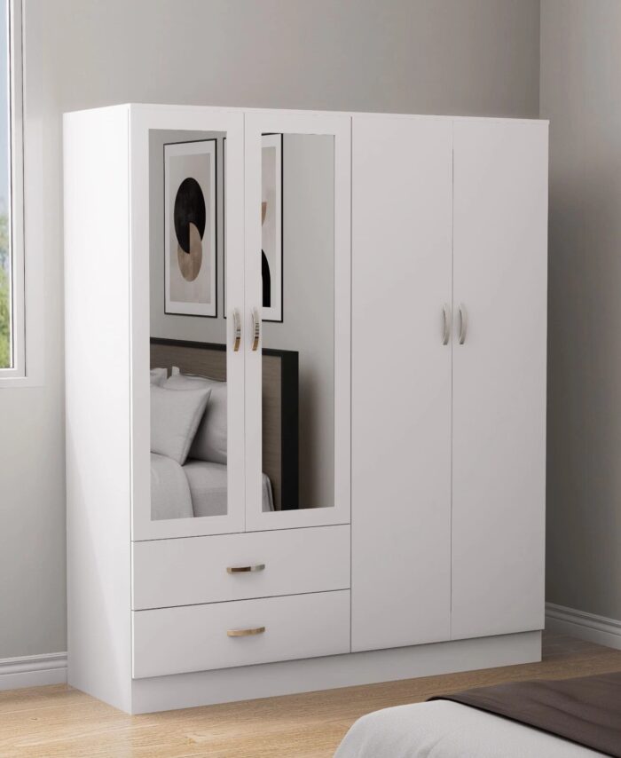 4 Door Wardrobe