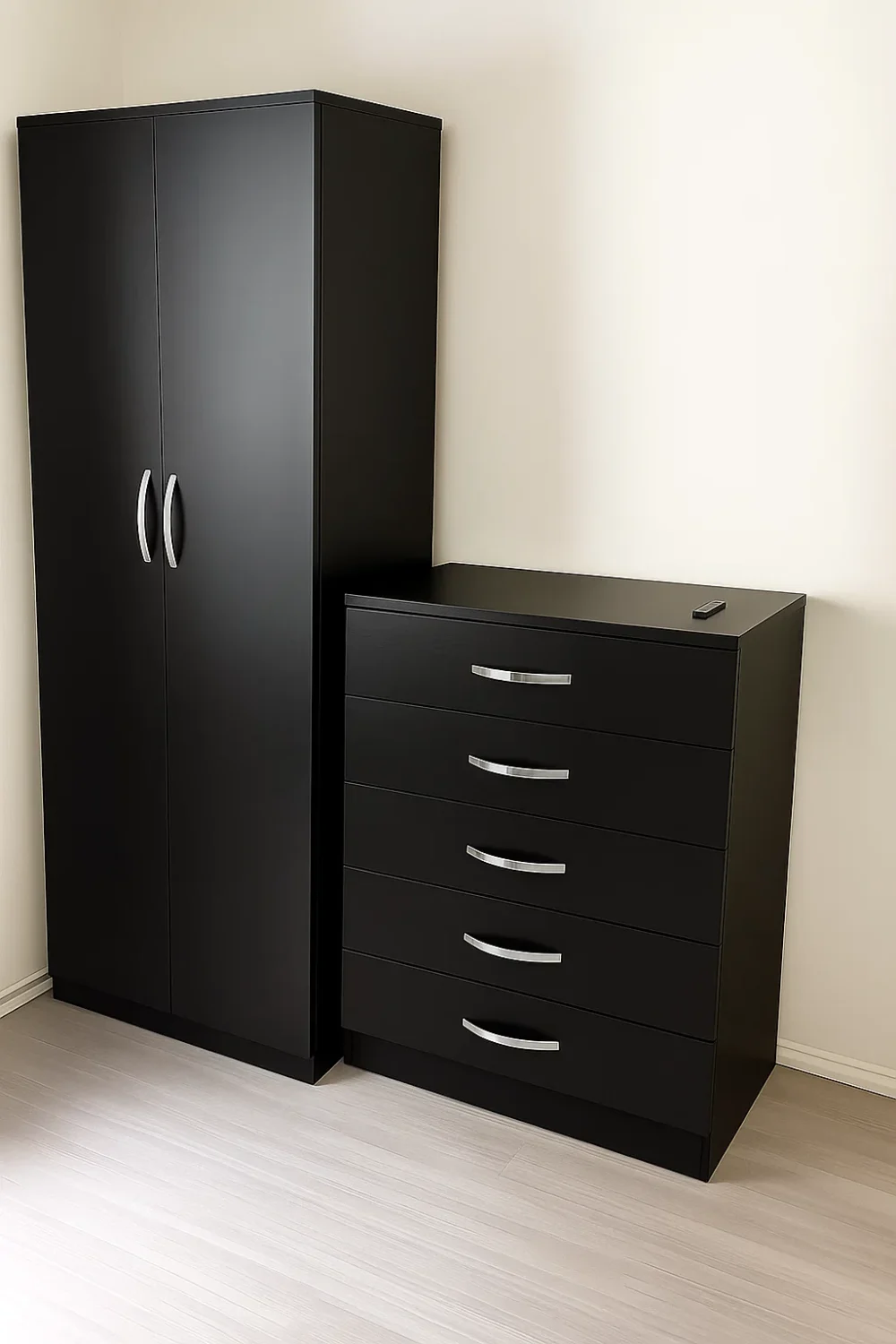 2 door wardrobe set