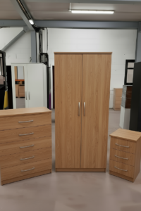 double wardrobe set