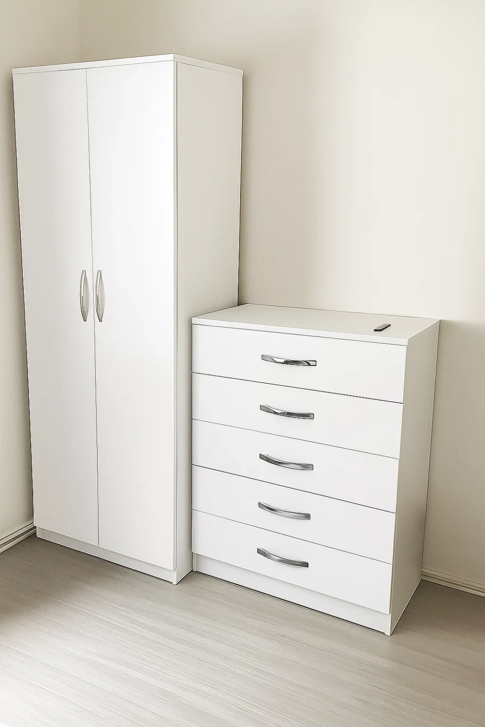 2 simple door wardrobe