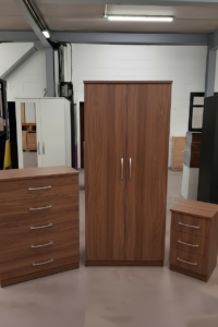double wardrobe set'