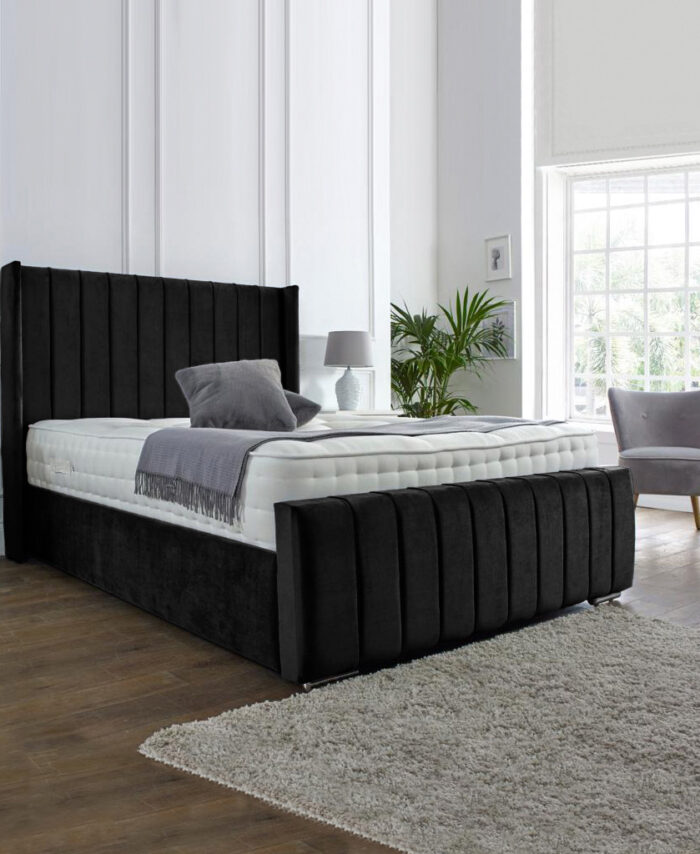 Elisa Ottoman Storage Bed - Optional Mattress