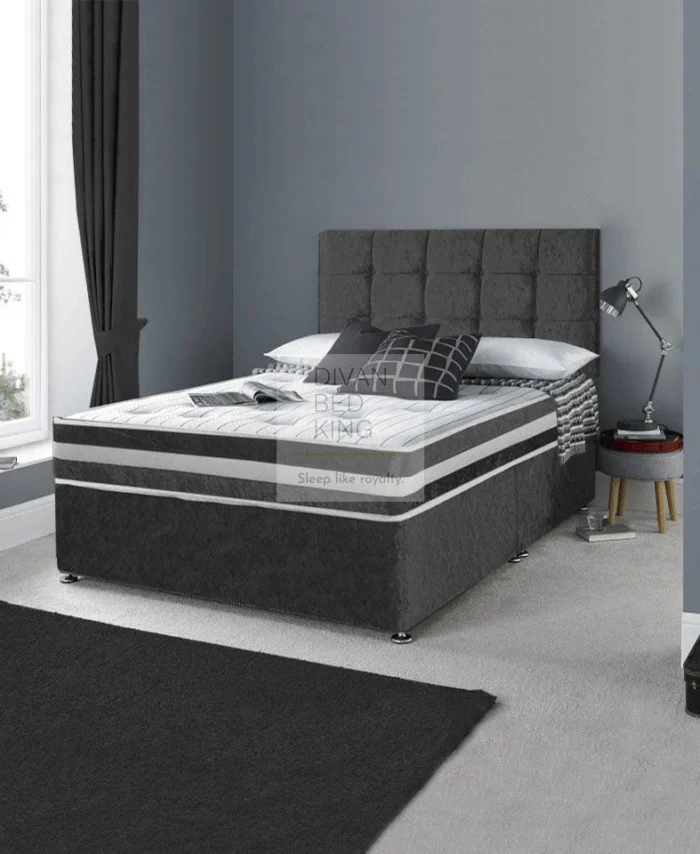 Divan Bed with 3D Airflow Spring Memory Mattress