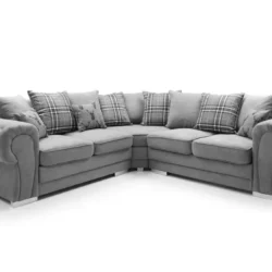 Verona corner sofa grey