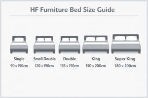 Divan Bed Size Guide: Single, Double, King, Super King - HF Furniture