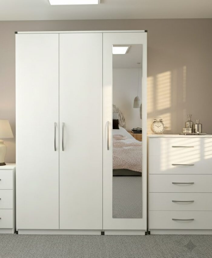 3-Piece-Ready-Assembled-Bedroom-Furniture-Set-White-Grey-Black-Oak-Walnut