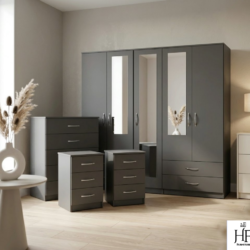 grey-5-door-mirrored-wardrobe-set-with-chest-of-drawers-and-bedside-table-ready-assembled-uk